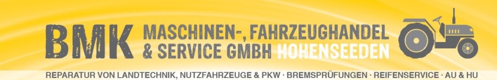 BMK Maschinen-, fahrzeughandel und Service GmbH