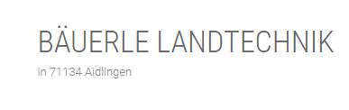 Bäuerle Landtechnik